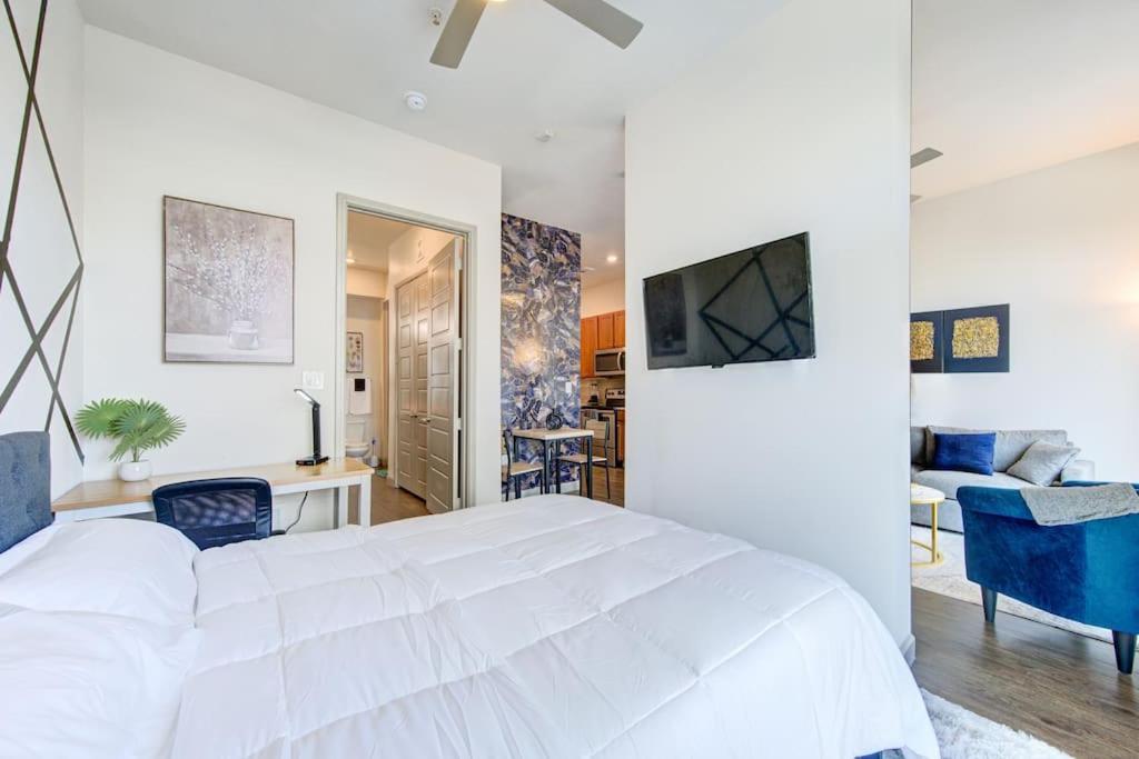 Апартаменты Trendy Downtown 1Bd/Freeparking/Wi-Fi/Pool Хьюстон Экстерьер фото
